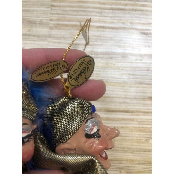 3561 Katherine’s Collection Rare lot of 2 doll trinket box vintage ornaments - Picture 3 of 4